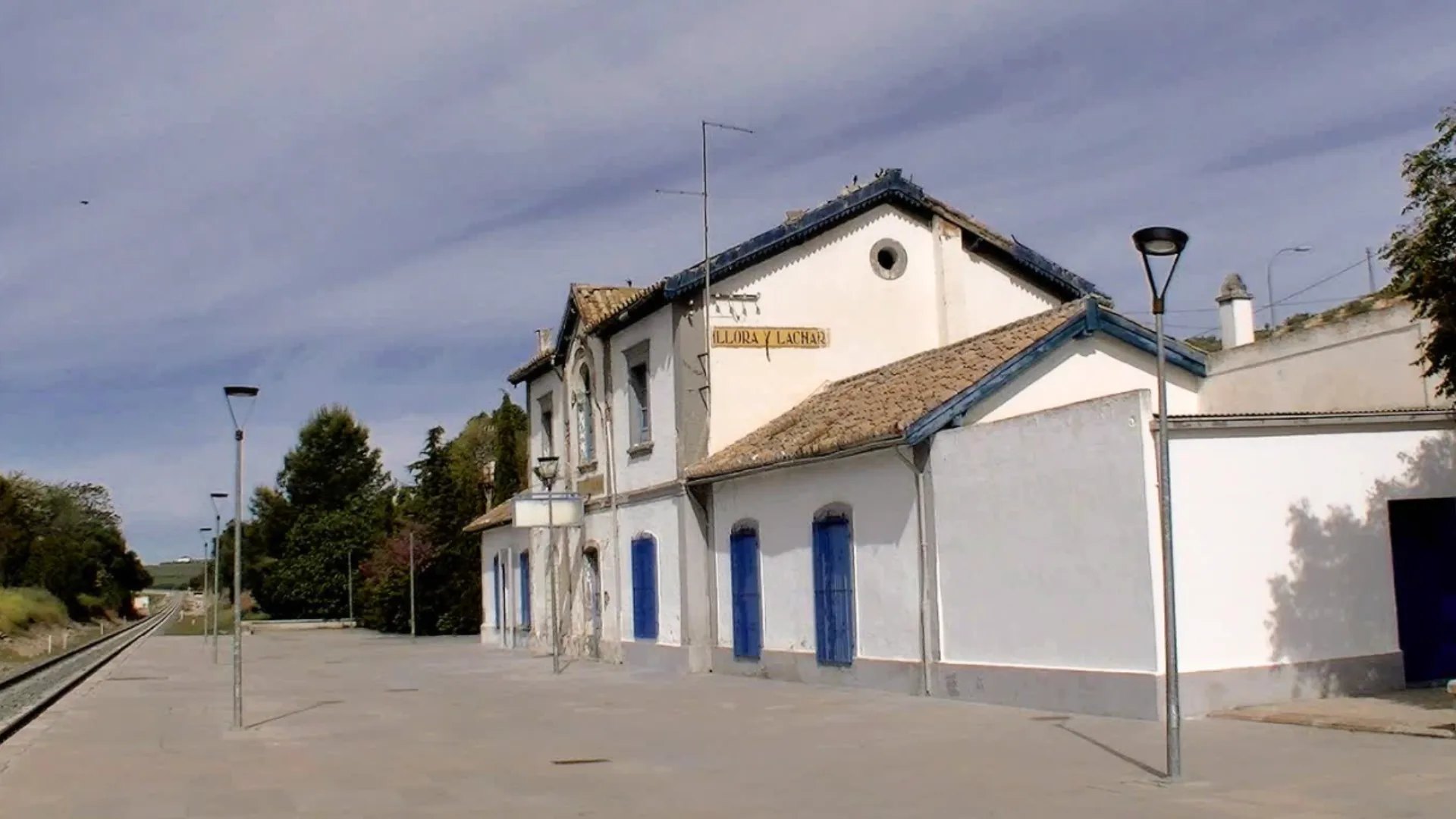 Antigua estación de ferrocarril en Íllora